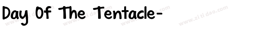 Day Of The Tentacle字体转换